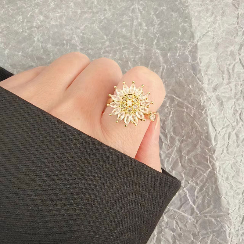 Roterbar S925 Sterling Silver Ring För Dam