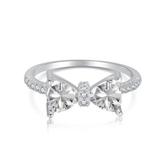 S925 Sterling Silver Rosett Dam Ring