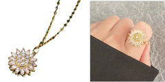 Roterbar S925 Sterling Silver Ring För Dam